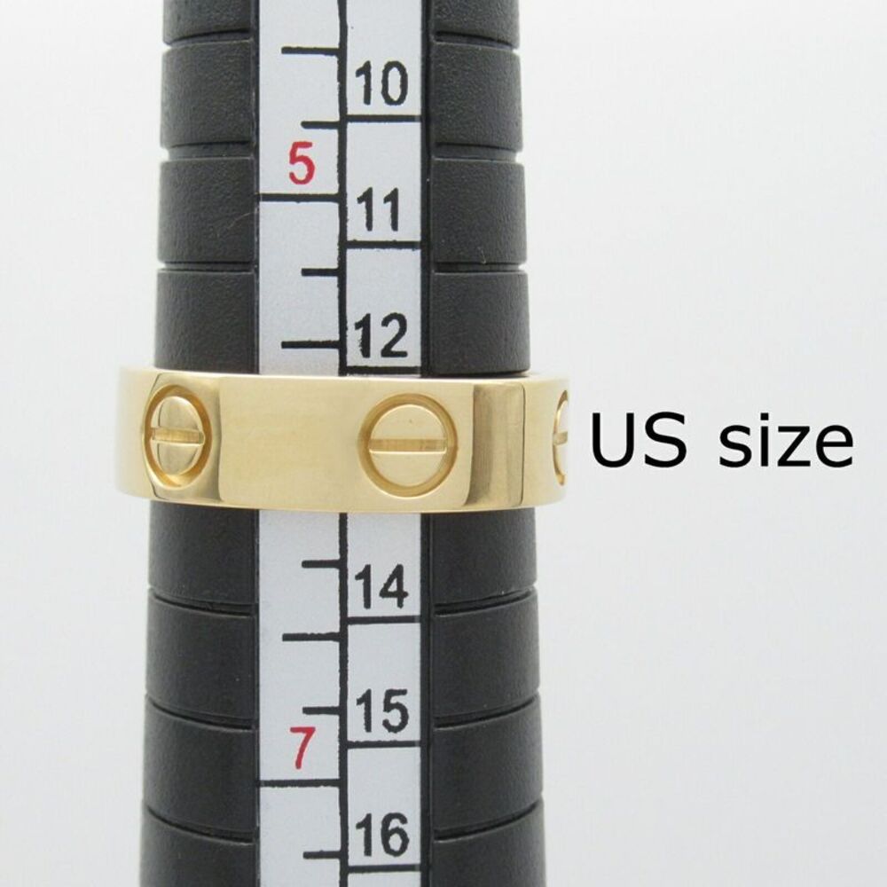Cartier Love Ring K18 Yellow Gold Jewelry - Picture 6 of 6